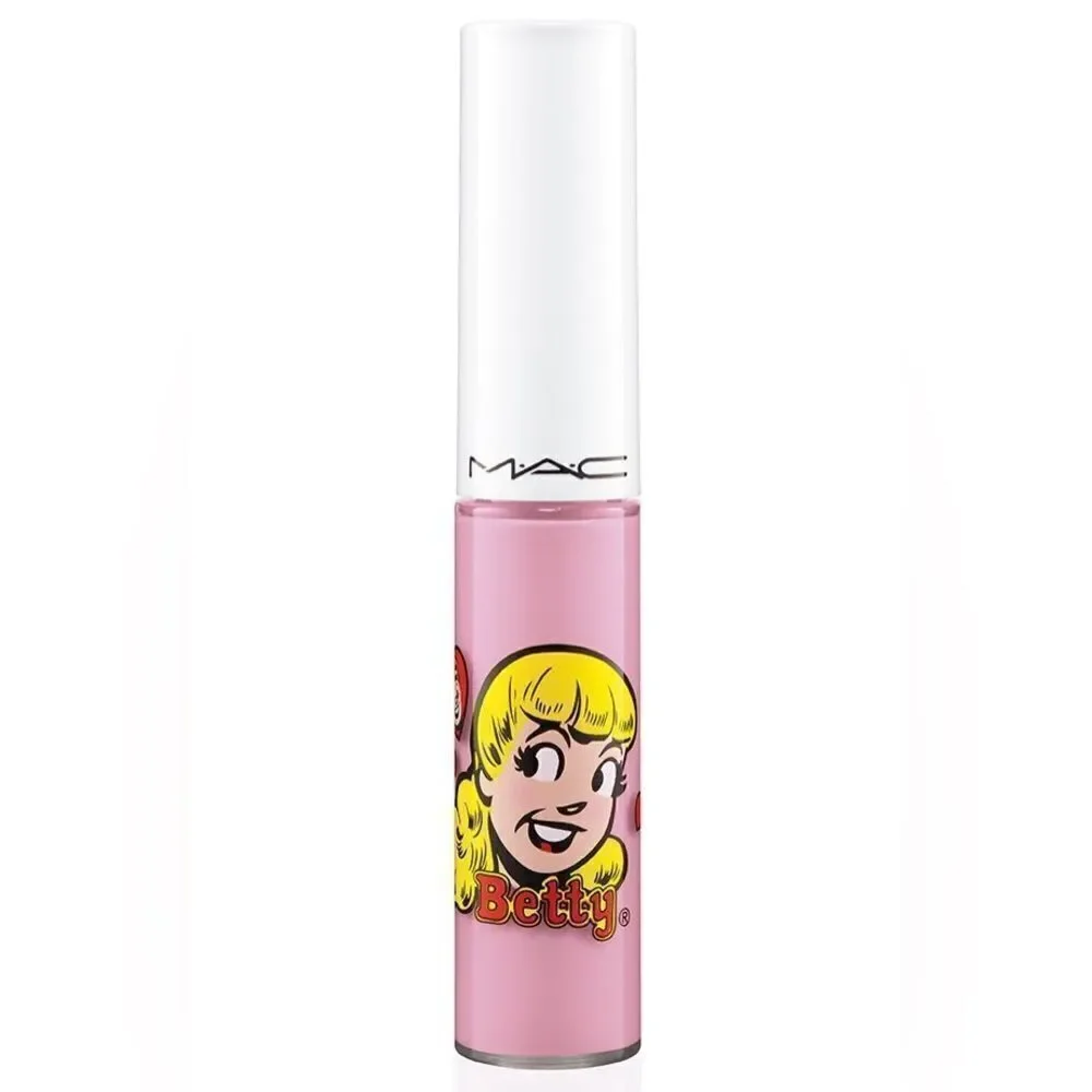 NIB MAC Archie’s Girls Lipglass in “Stay Sweet”